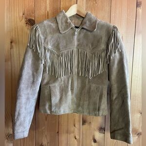 Wilson's Vintage 70s 80s Fringed Cowgirl Jacket